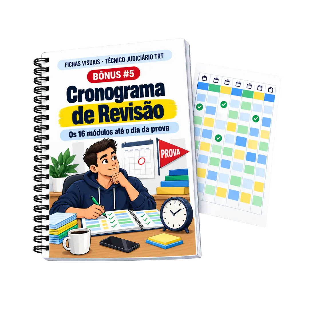 Bônus 5: Cronograma de Revisão
