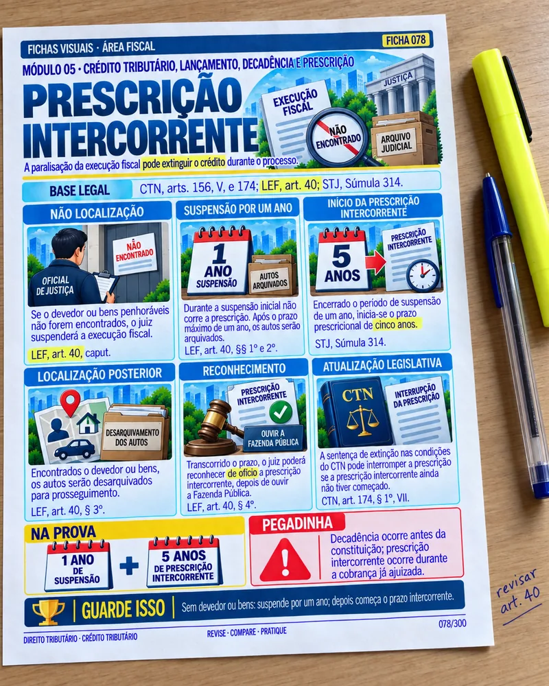 Ficha 078 impressa, grifada com marca-texto e anotação à caneta