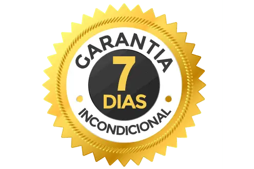 Selo de garantia incondicional de 7 dias