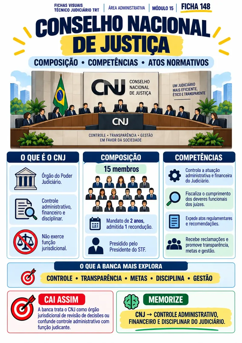 Módulo 15 · CNJ e Judiciário